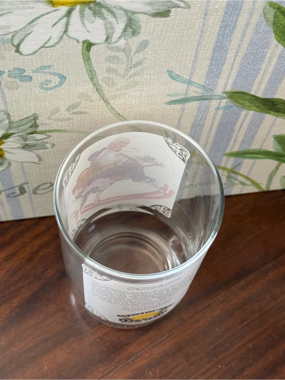 The Rocking Horse By Norman Rockwell 1933 Glass Country Time Lemonade Glass